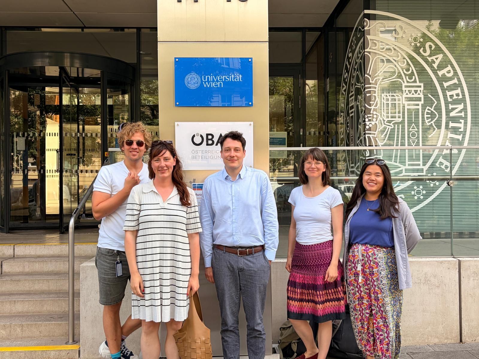 FutureSpace team at the University of Vienna