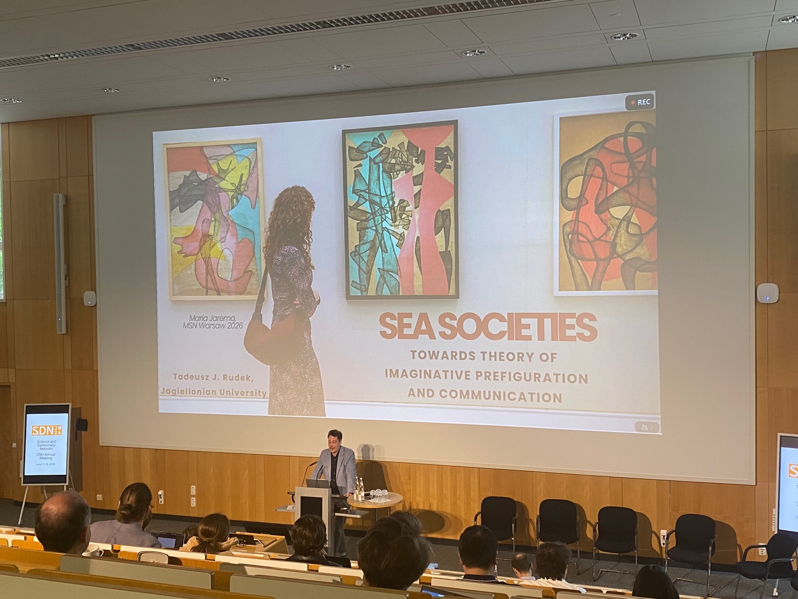 Presenting Sea Societies at the Science Democracy Network