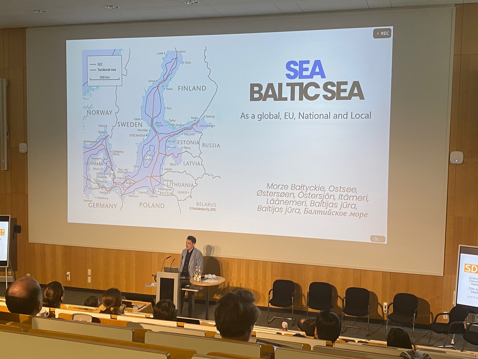 Sea Baltic Sea — as a global, EU, national and local